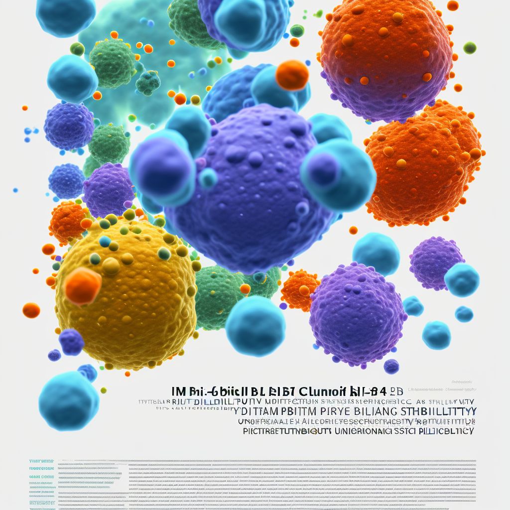 Diffuse large B-cell lymphoma, unspecified site digital illustration