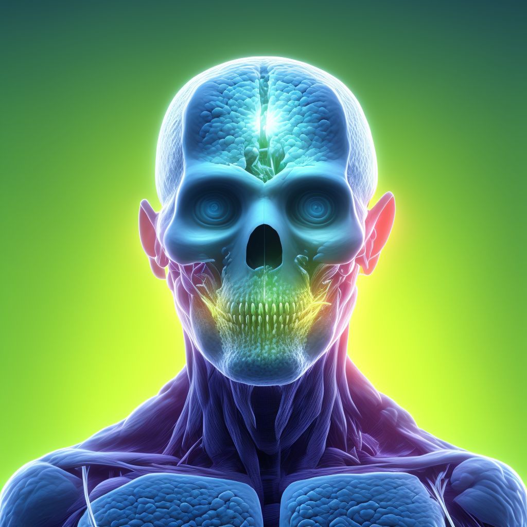 Anaplastic large cell lymphoma, ALK-negative, lymph nodes of head, face, and neck digital illustration