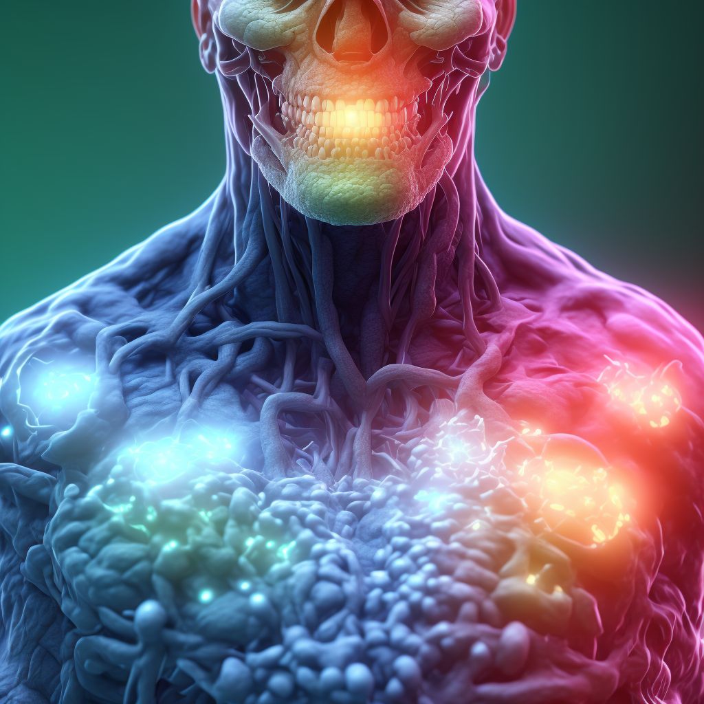 Non-Hodgkin lymphoma, unspecified, unspecified site digital illustration