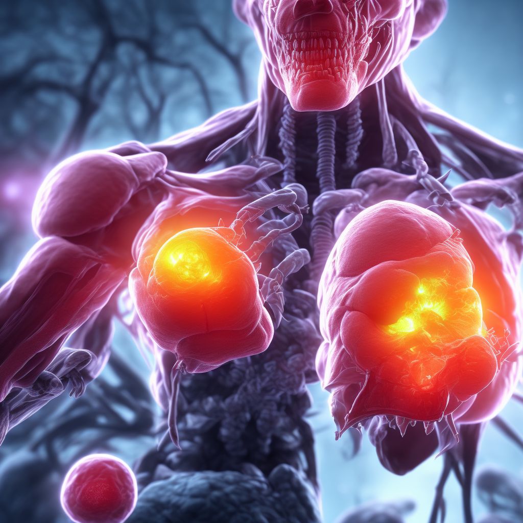 Acute panmyelosis with myelofibrosis not having achieved remission digital illustration