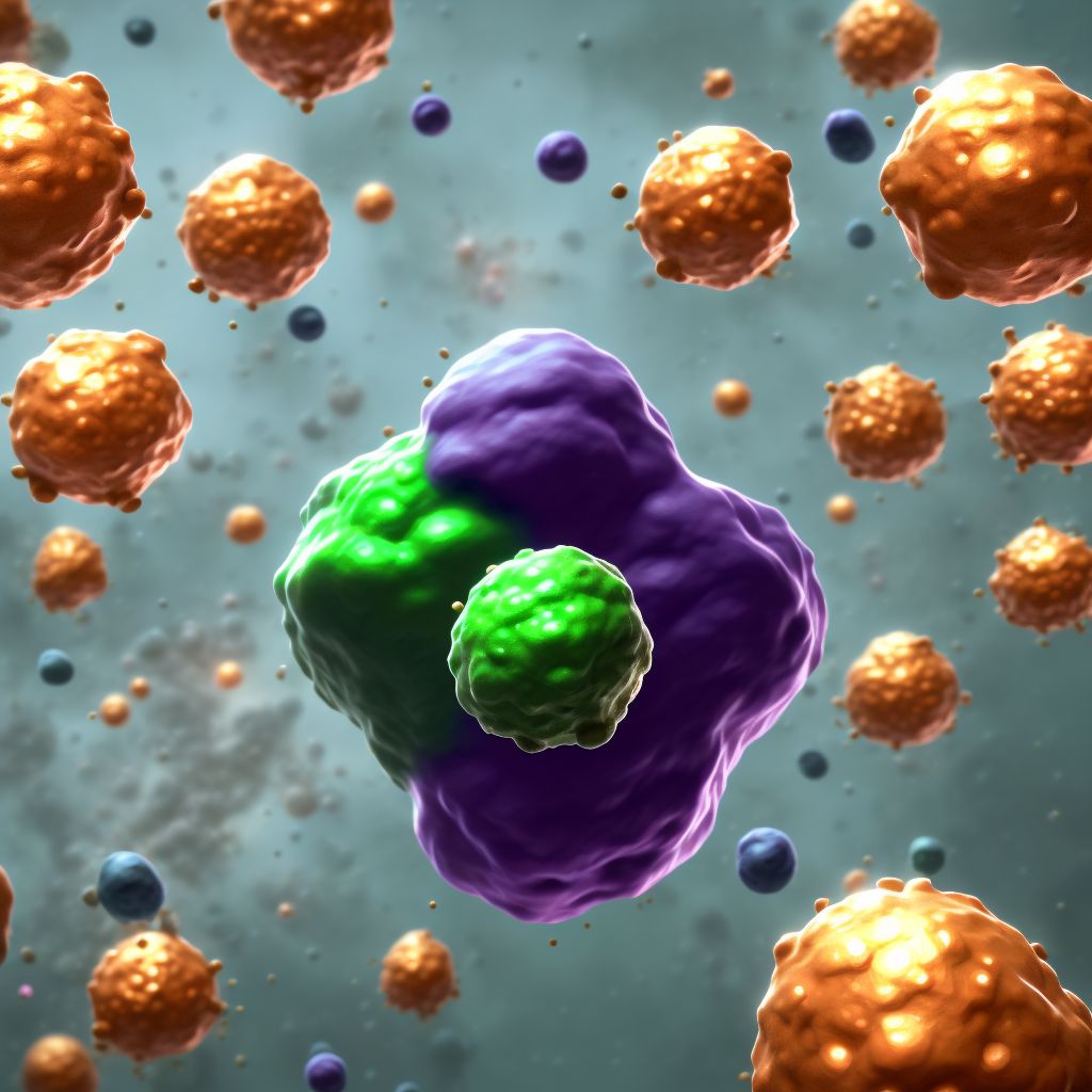 Malignant mast cell neoplasm, unspecified digital illustration