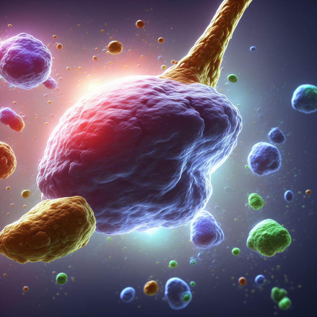 Multifocal and unisystemic Langerhans-cell histiocytosis digital illustration