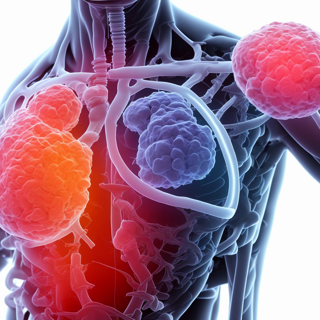 Carcinoma in situ of respiratory system, unspecified digital illustration