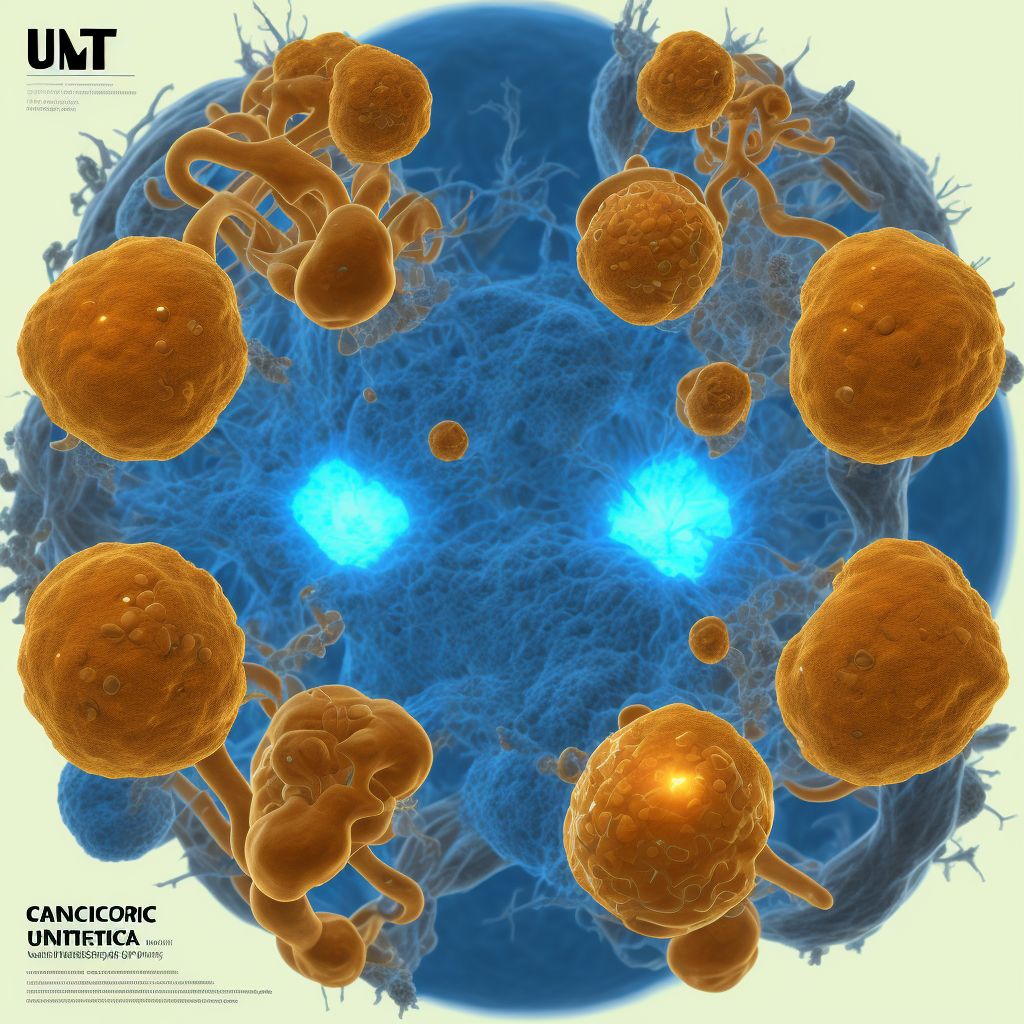 Carcinoma in situ of other urinary organs digital illustration