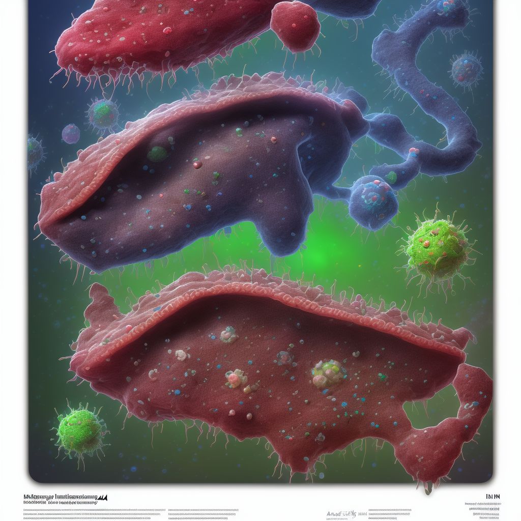 Benign neoplasm of other major salivary glands digital illustration