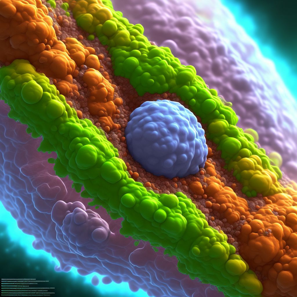 Benign neoplasm of other parts of small intestine digital illustration