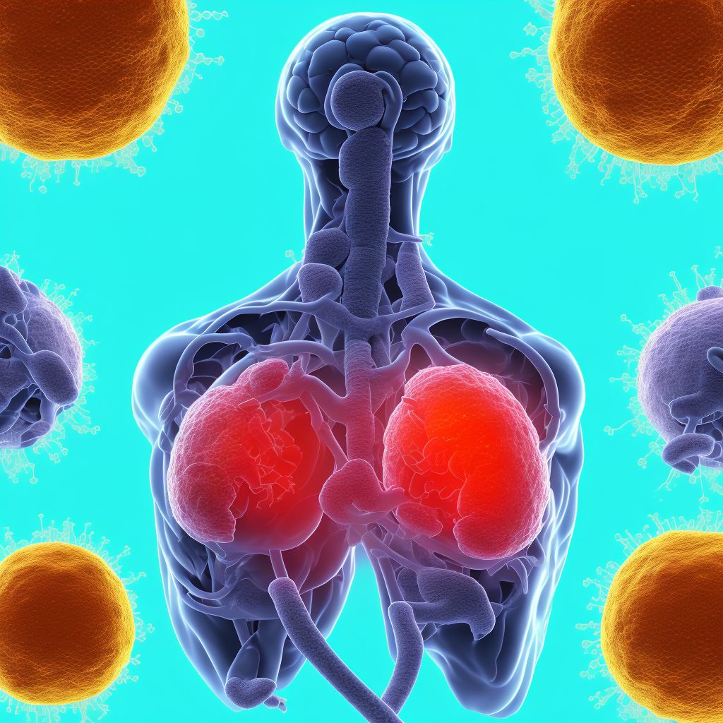 Benign neoplasm of respiratory system, unspecified digital illustration