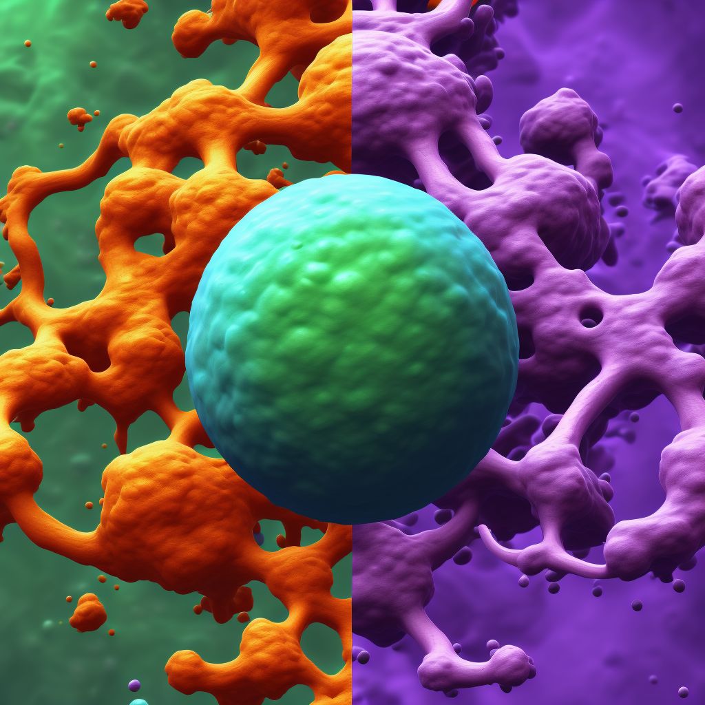 Benign neoplasm of intrathoracic organ, unspecified digital illustration