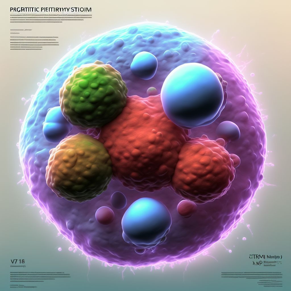 Benign neoplasm of soft tissue of peritoneum digital illustration