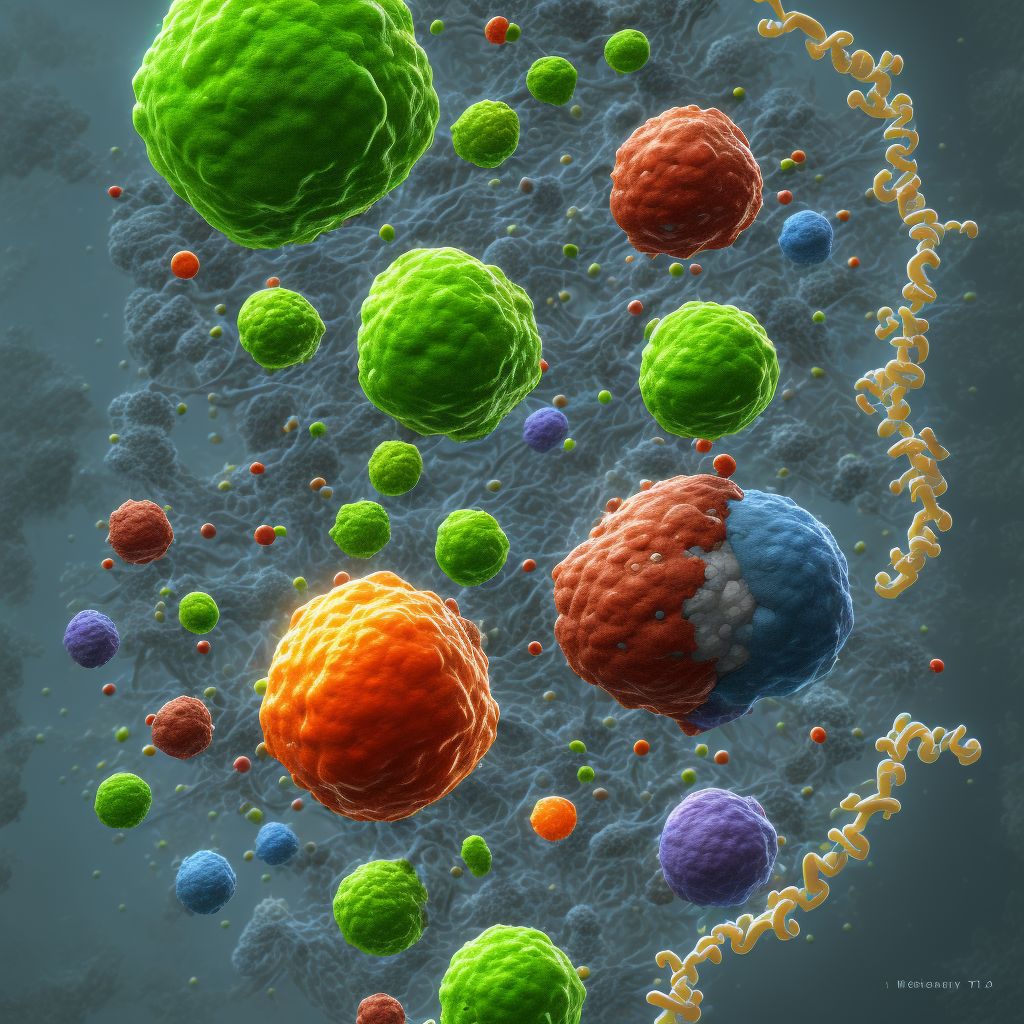 Benign neoplasm of bladder digital illustration