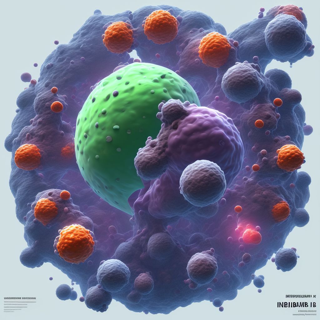 Neoplasm of uncertain behavior of pleura digital illustration