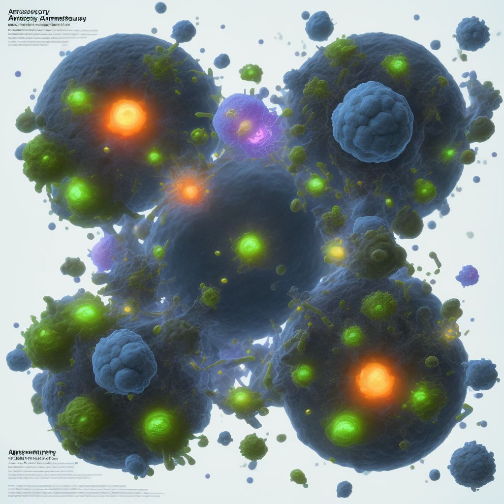 Refractory anemia with excess of blasts, unspecified digital illustration