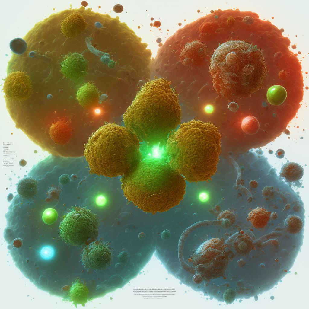 Hereditary spherocytosis digital illustration