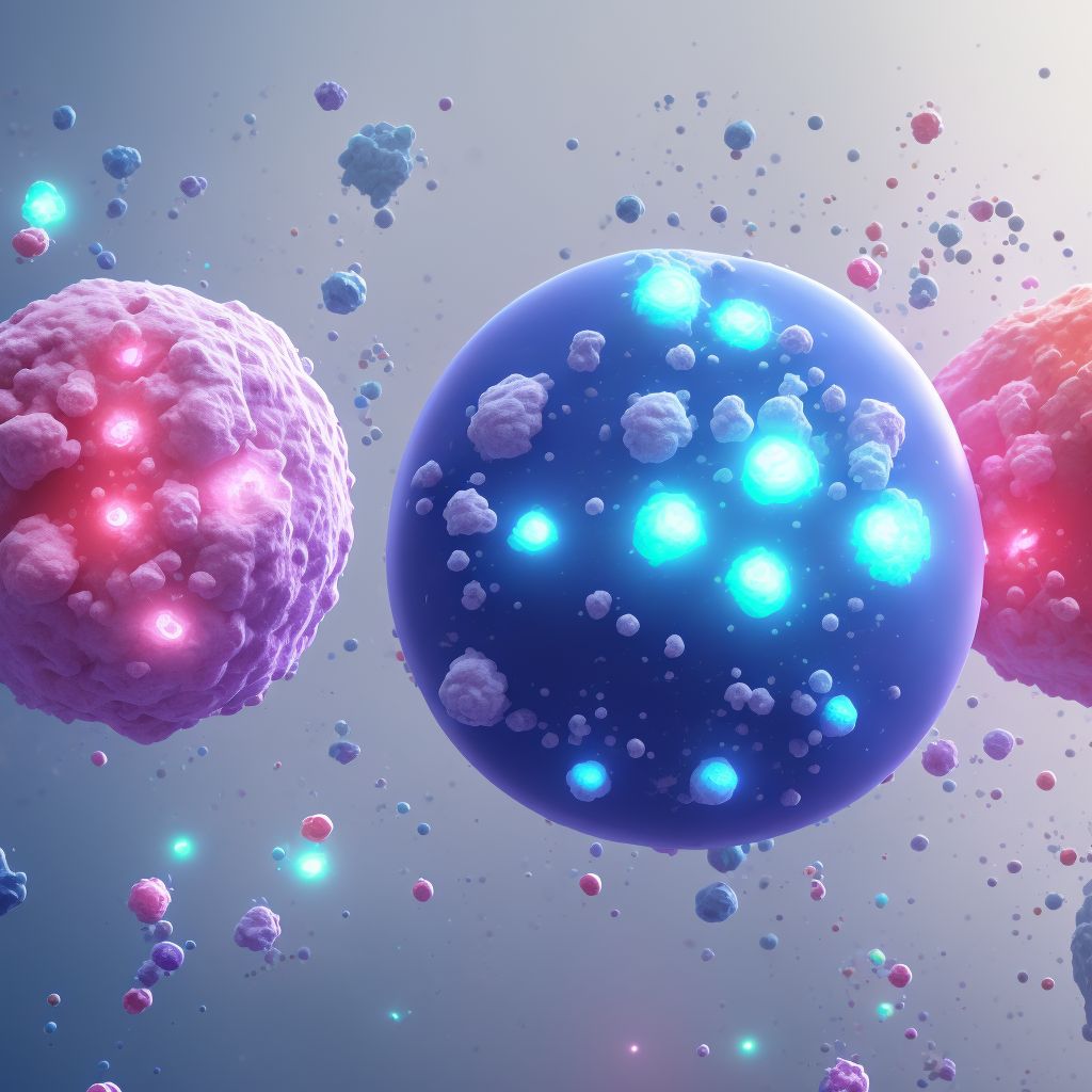 Selective deficiency of immunoglobulin G [IgG] subclasses digital illustration