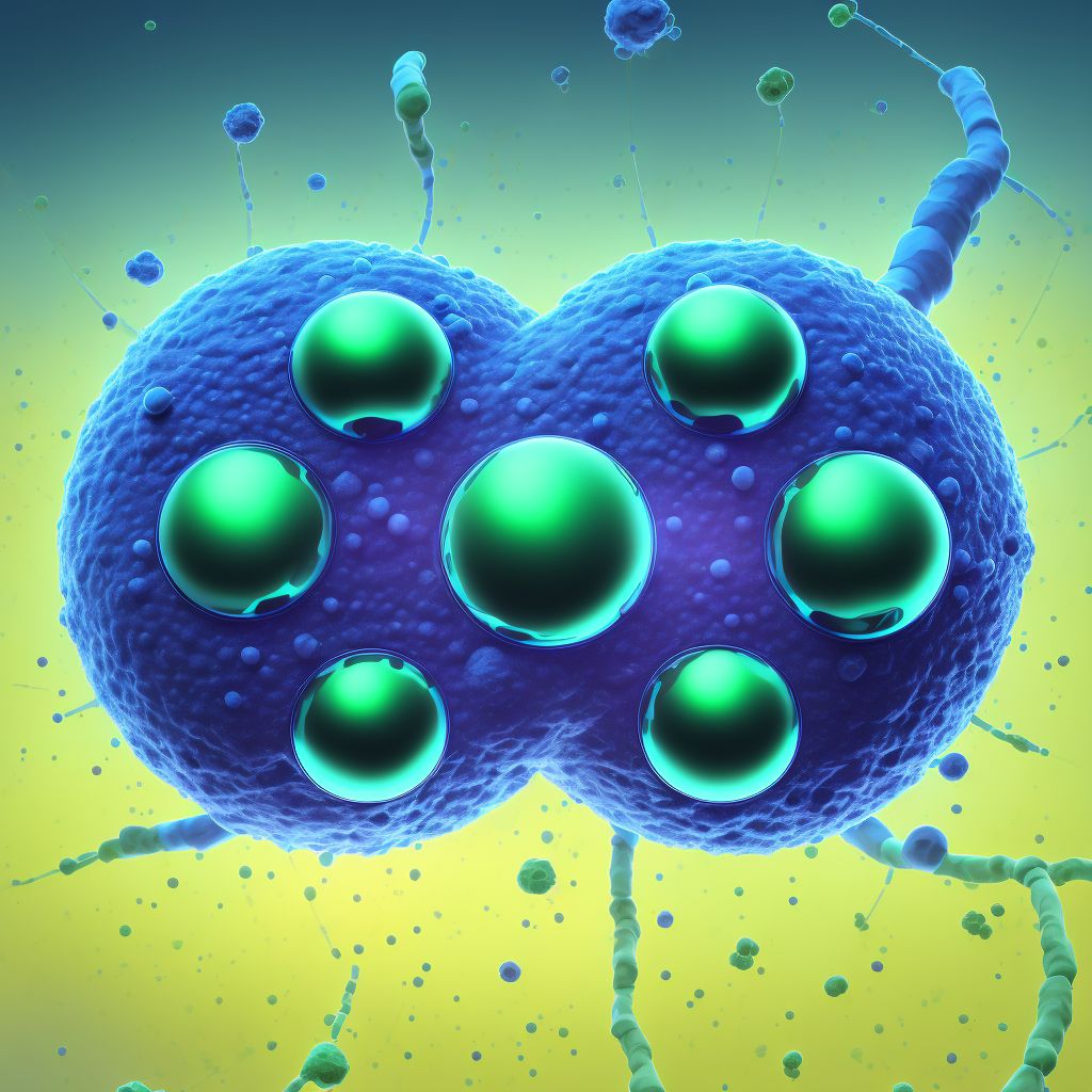 Common variable immunodeficiency with autoantibodies to B- or T-cells digital illustration