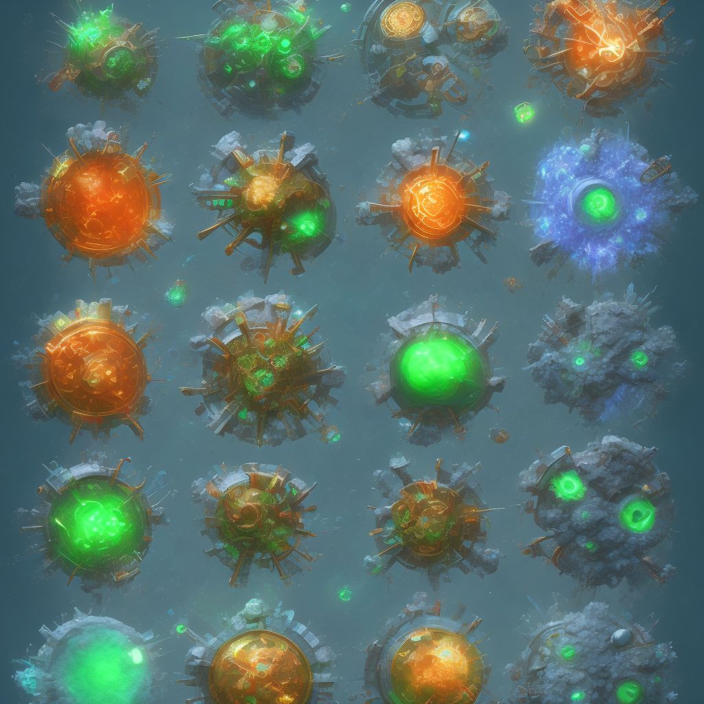 Defects in the complement system digital illustration