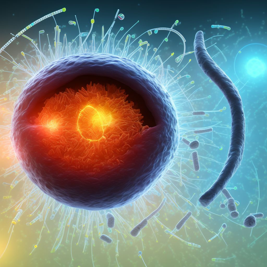 Diabetes mellitus due to underlying condition with moderate nonproliferative diabetic retinopathy without macular edema, unspecified eye digital illustration