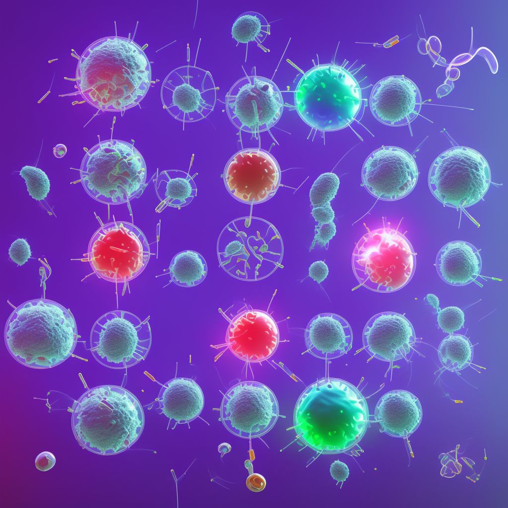 Drug or chemical induced diabetes mellitus with other diabetic kidney complication digital illustration