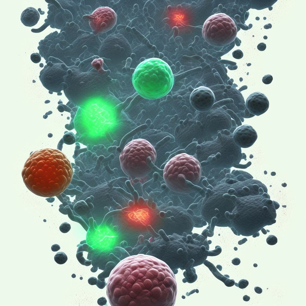 Drug or chemical induced diabetes mellitus with diabetic neuropathic arthropathy digital illustration