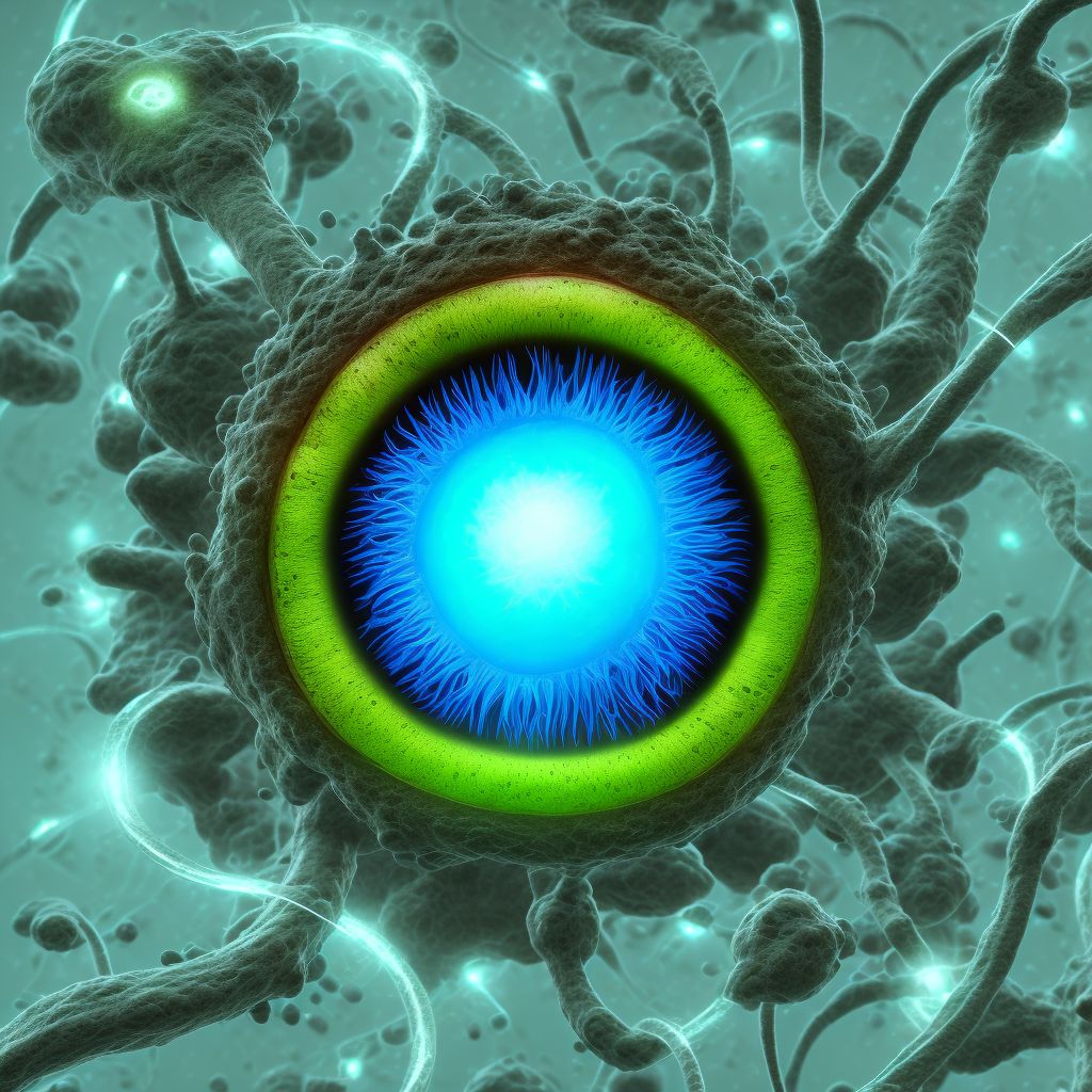 Type 1 diabetes mellitus with unspecified diabetic retinopathy with macular edema                                                                                                                                                                                digital illustration