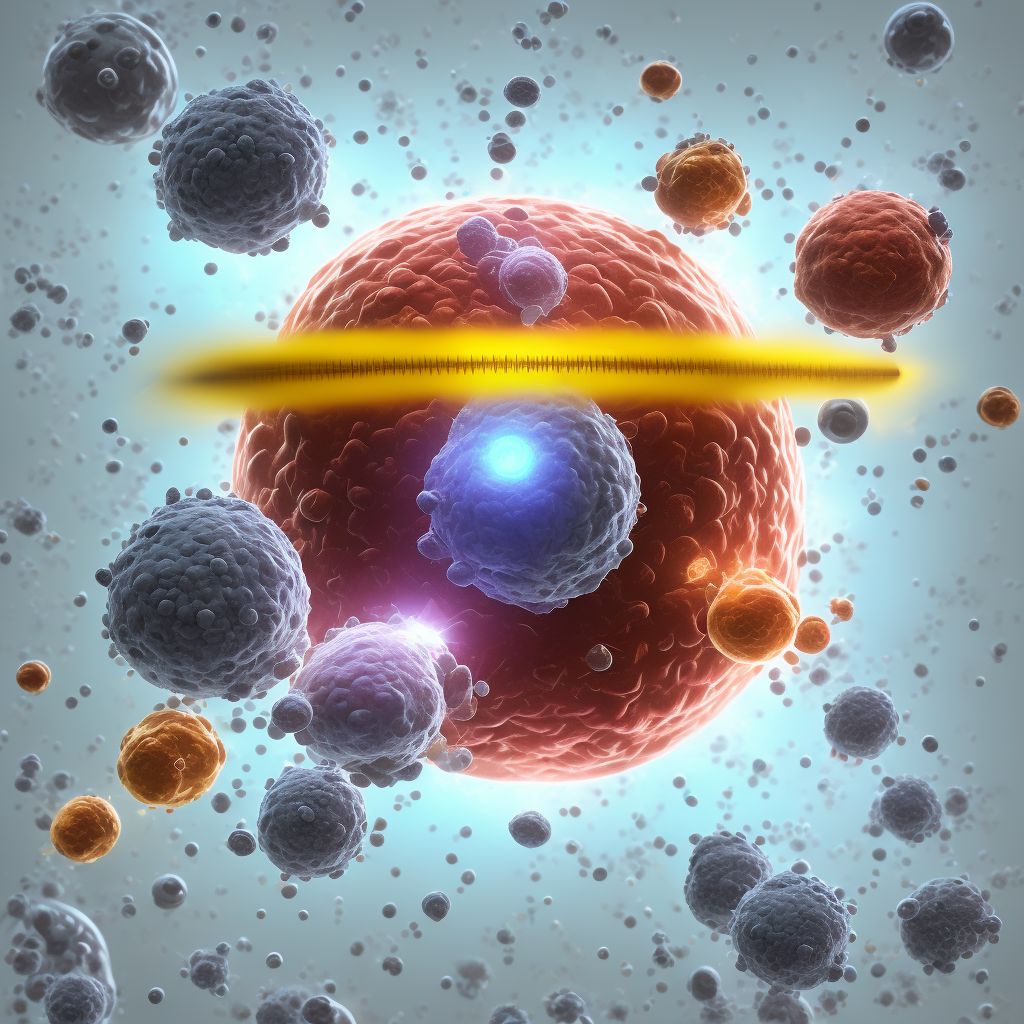 Type 1 diabetes mellitus with mild nonproliferative diabetic retinopathy with macular edema, bilateral digital illustration