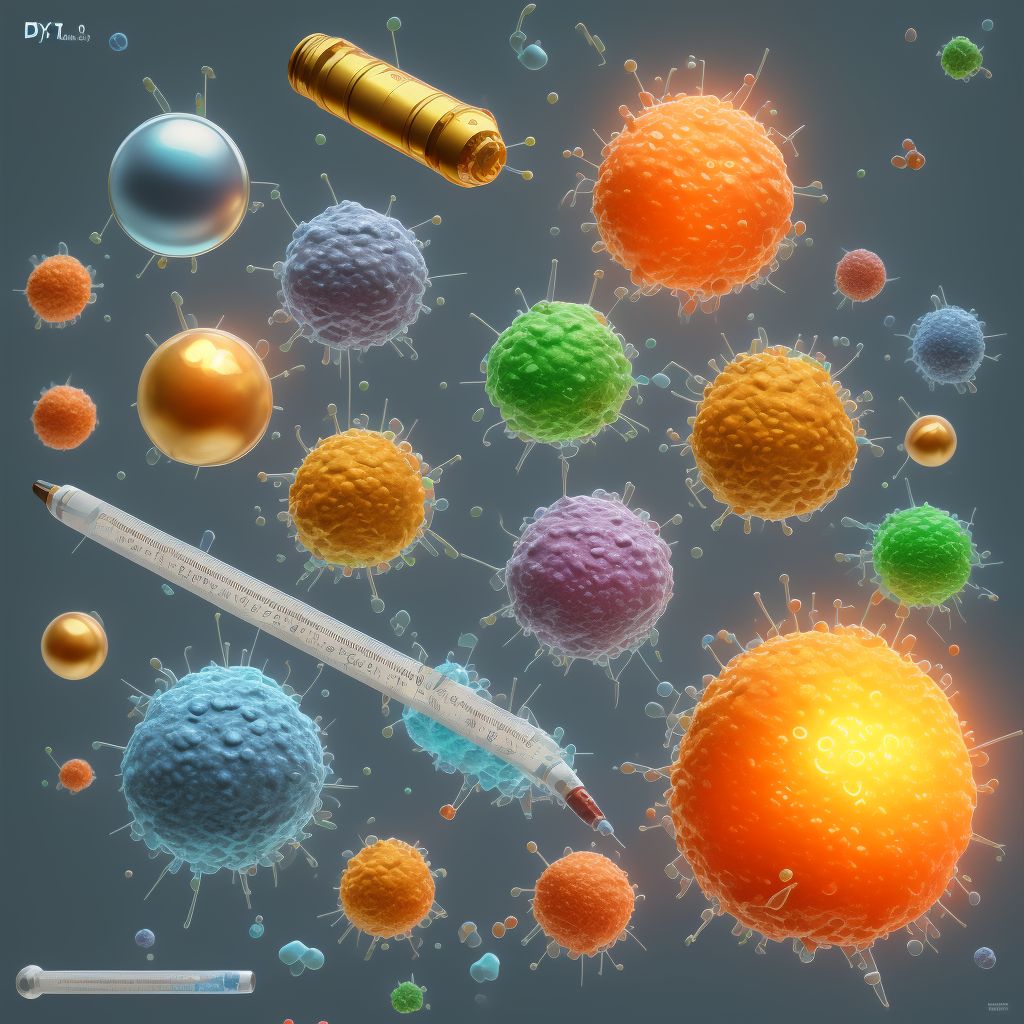 Type 1 diabetes mellitus with other oral complications                                                                                                                                                                                                           digital illustration