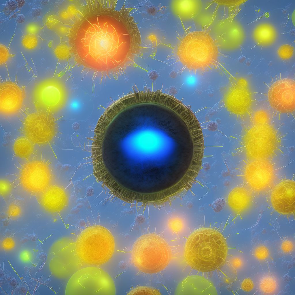 Type 2 diabetes mellitus with mild nonproliferative diabetic retinopathy with macular edema                                                                                                                                                                      digital illustration
