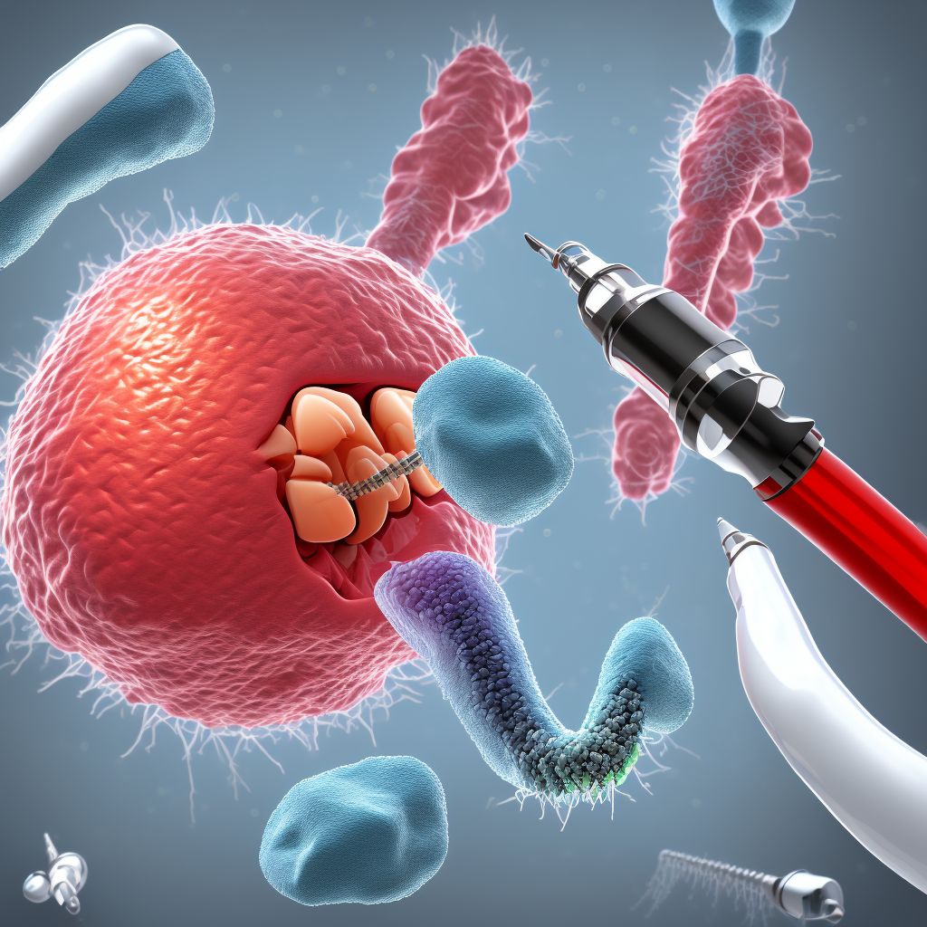 Type 2 diabetes mellitus with periodontal disease                                                                                                                                                                                                                digital illustration