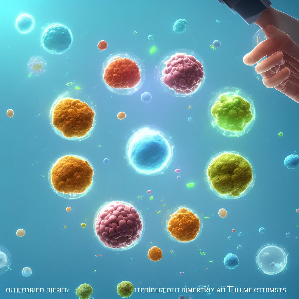 Other specified diabetes mellitus with ketoacidosis with coma                                                                                                                                                                                                    digital illustration