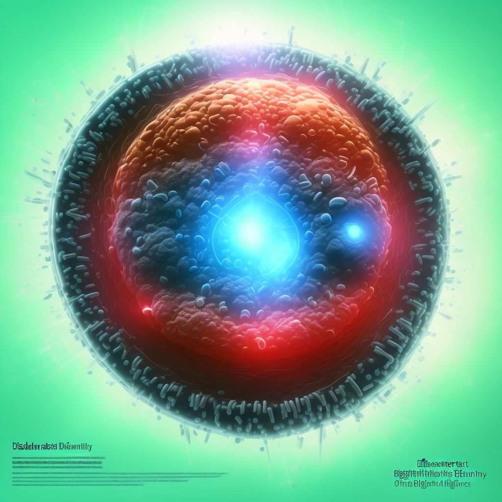 Other specified diabetes mellitus with proliferative diabetic retinopathy with macular edema, bilateral digital illustration