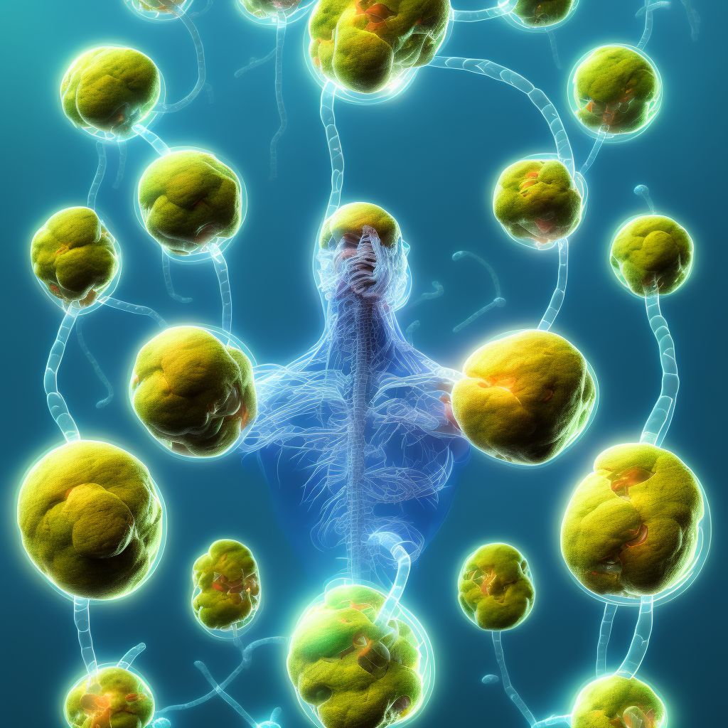 Multiple endocrine neoplasia [MEN] syndrome, unspecified digital illustration