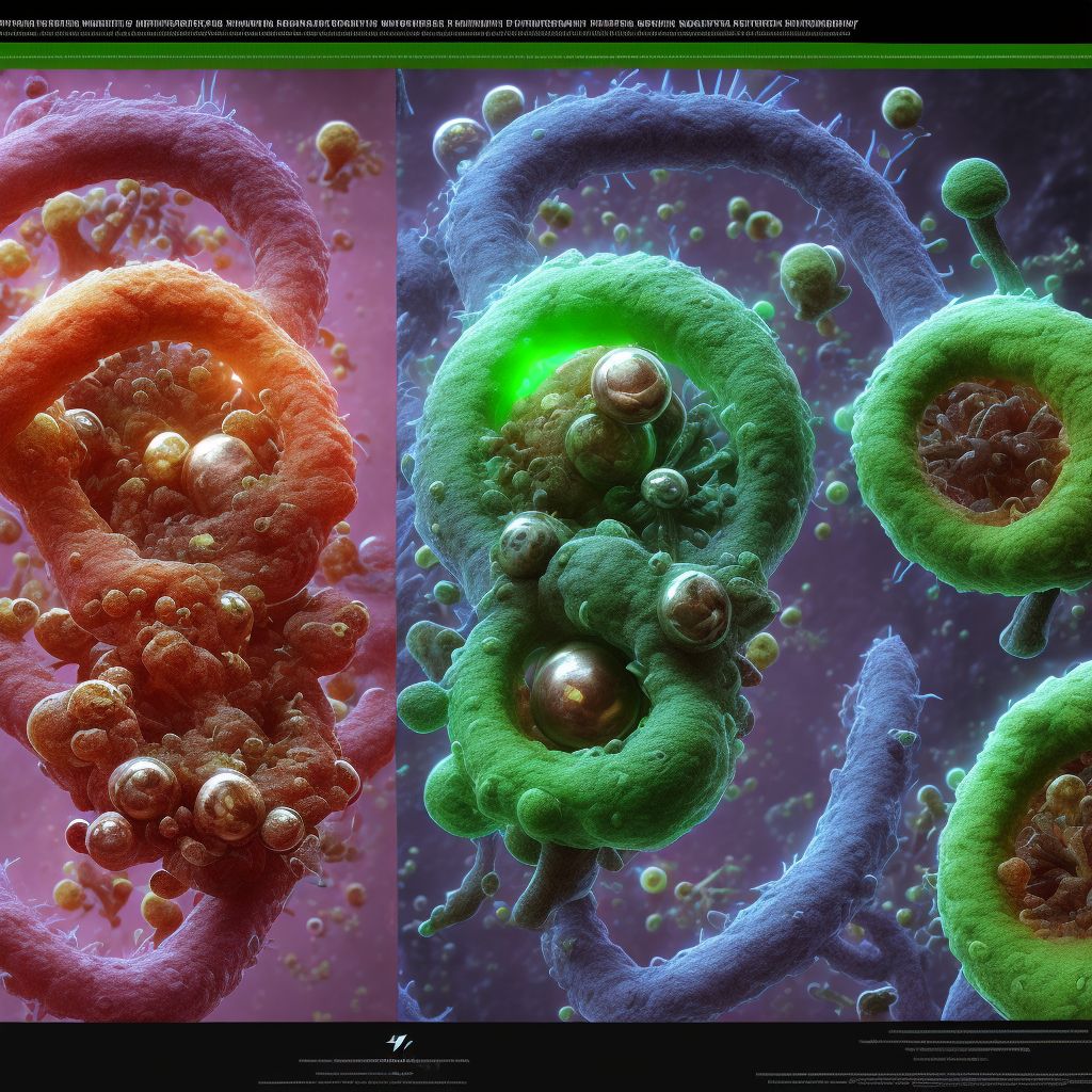 Other hypersecretion of intestinal hormones digital illustration