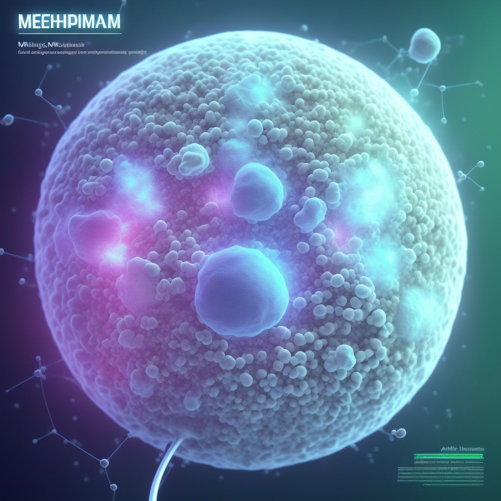 Methylmalonic acidemia digital illustration