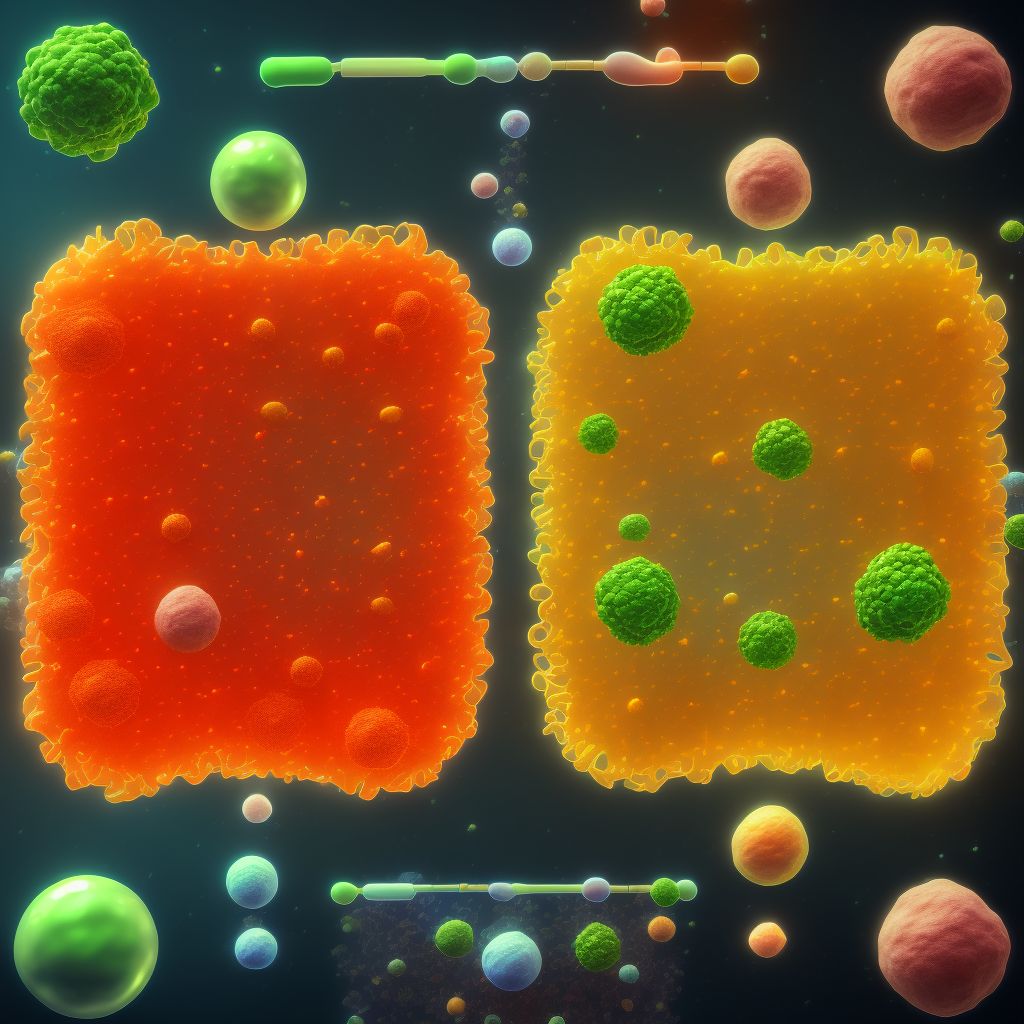 Elevated Lipoprotein(a) digital illustration