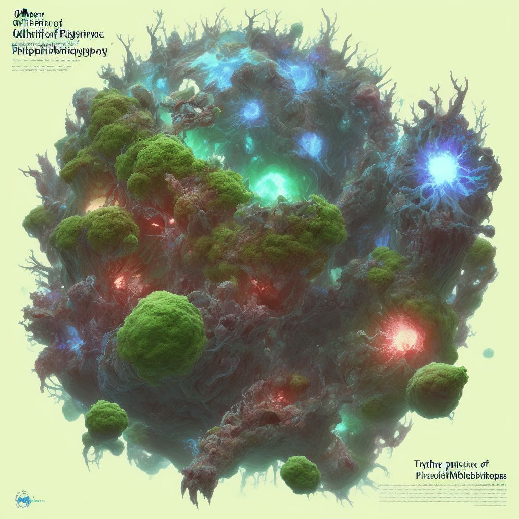 Other disorders of phosphorus metabolism digital illustration