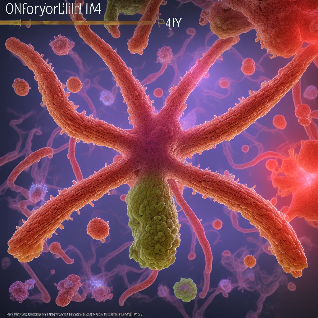 Organ-limited amyloidosis digital illustration