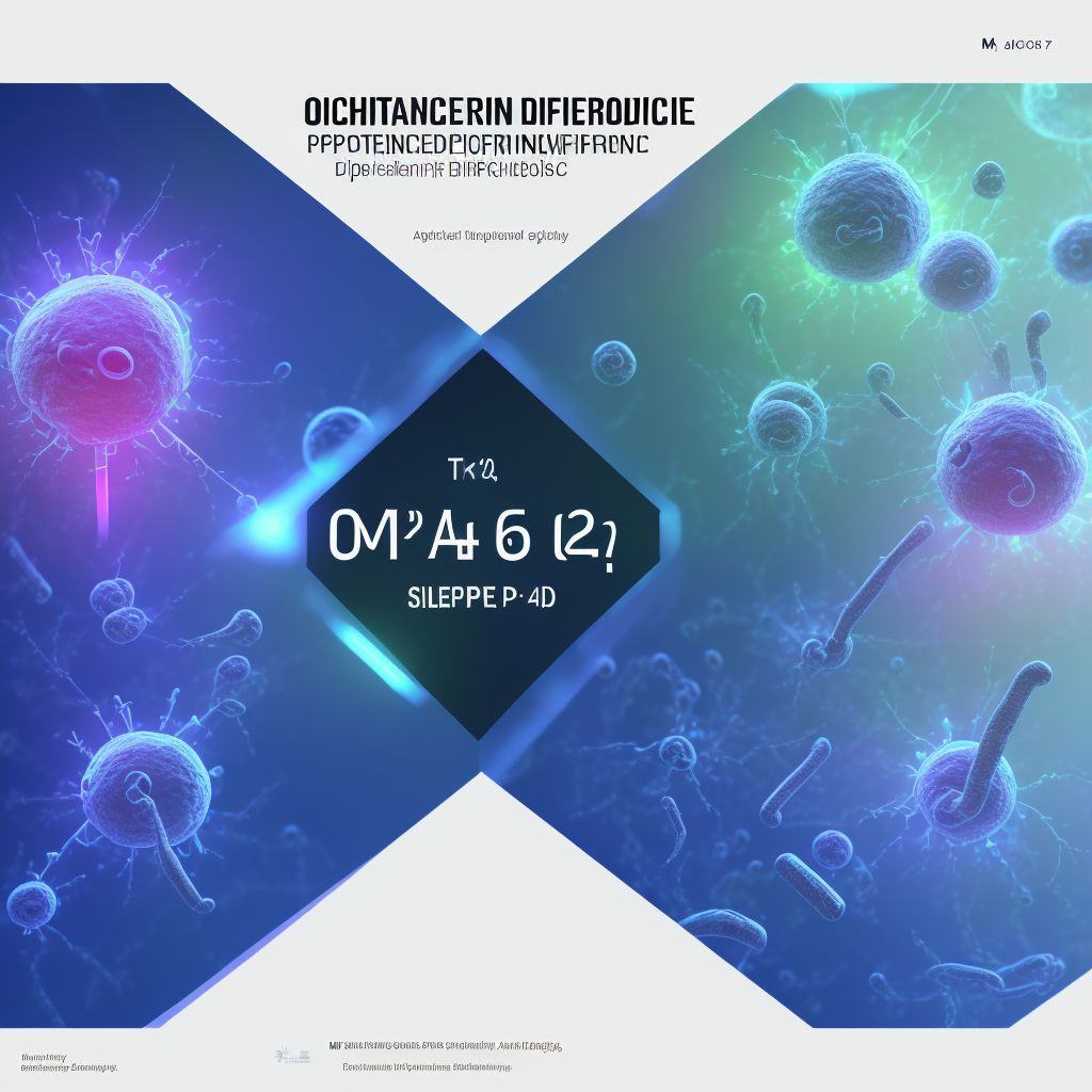 Opioid dependence with opioid-induced sleep disorder digital illustration