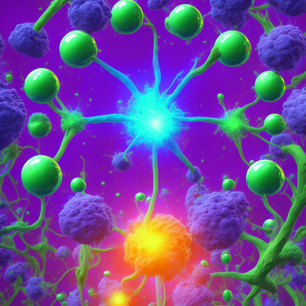 Hallucinogen use, unspecified with other hallucinogen-induced disorder digital illustration