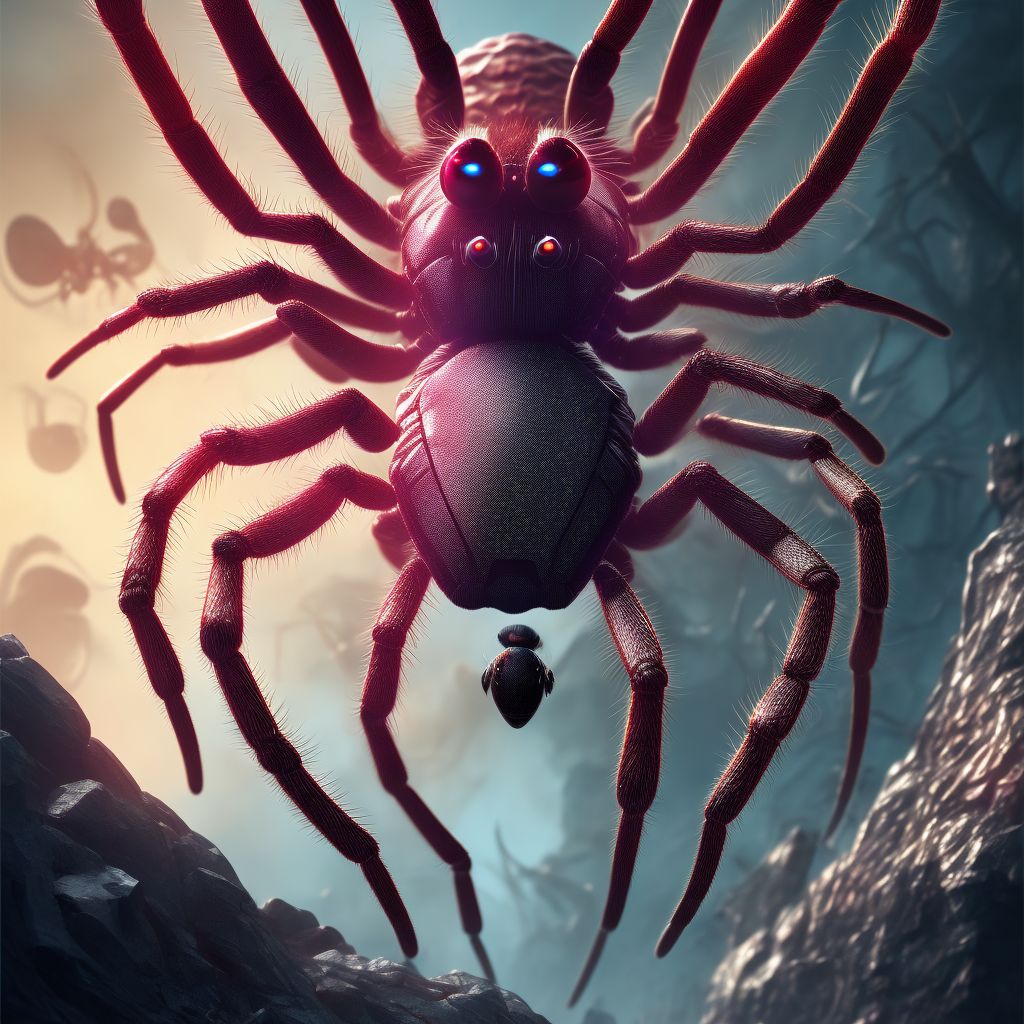 Arachnophobia  digital illustration