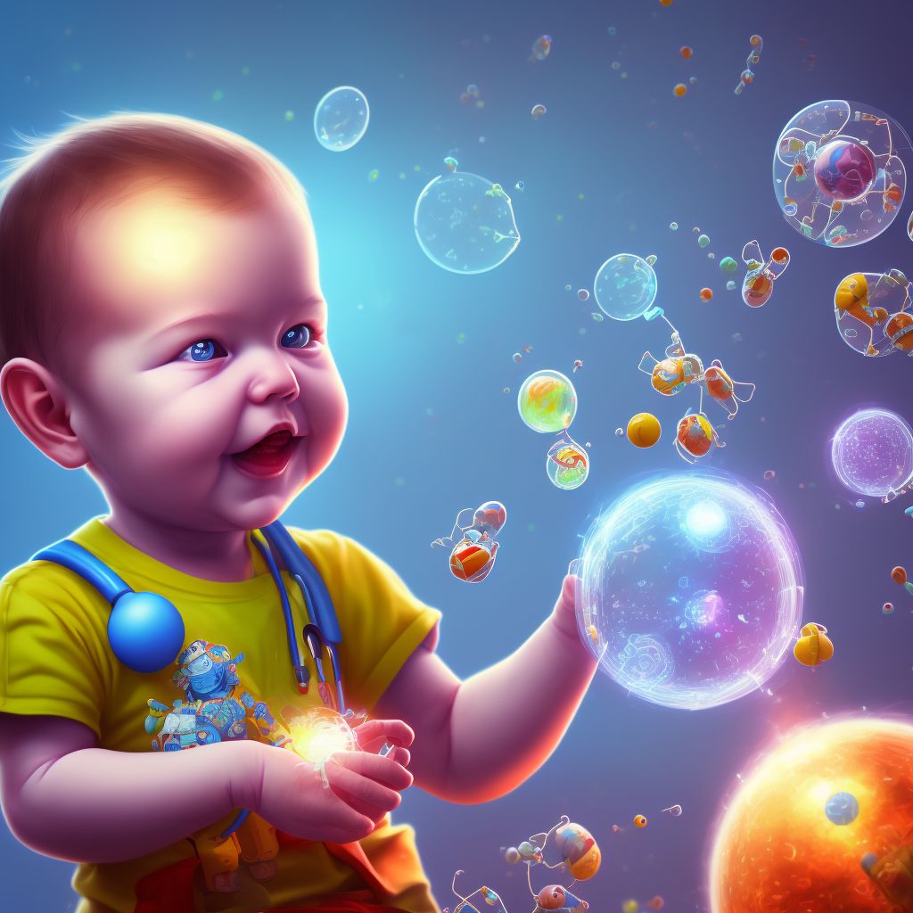 Pica of infancy and childhood digital illustration