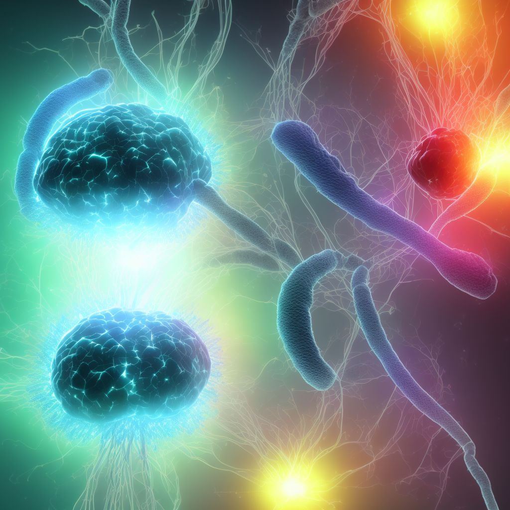 Other generalized epilepsy and epileptic syndromes, not intractable, with status epilepticus digital illustration