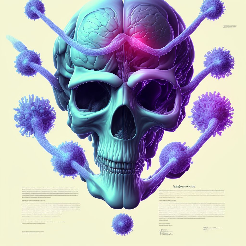 Periodic headache syndromes in child or adult, intractable digital illustration