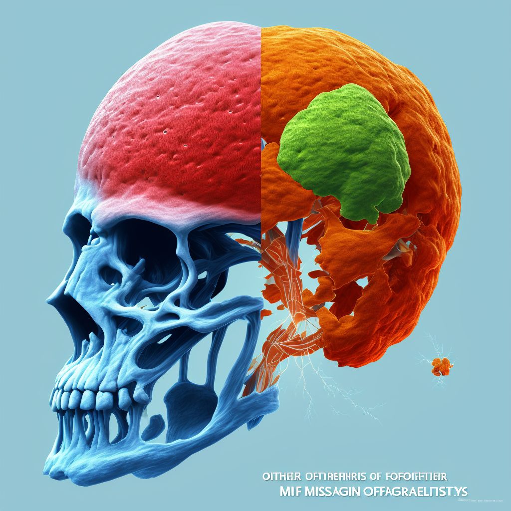 Other disorders of meninges, not elsewhere classified digital illustration