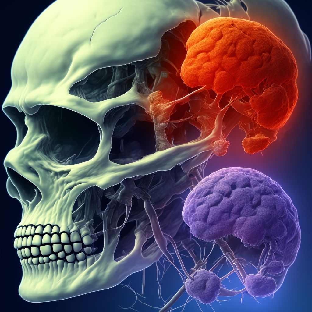 Other disorders of meninges, not elsewhere classified digital illustration