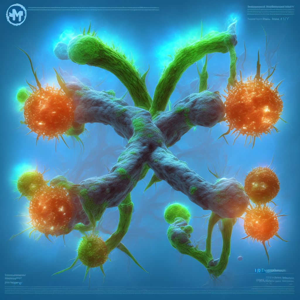 Unspecified degenerative disorders of eyelid and periocular area digital illustration