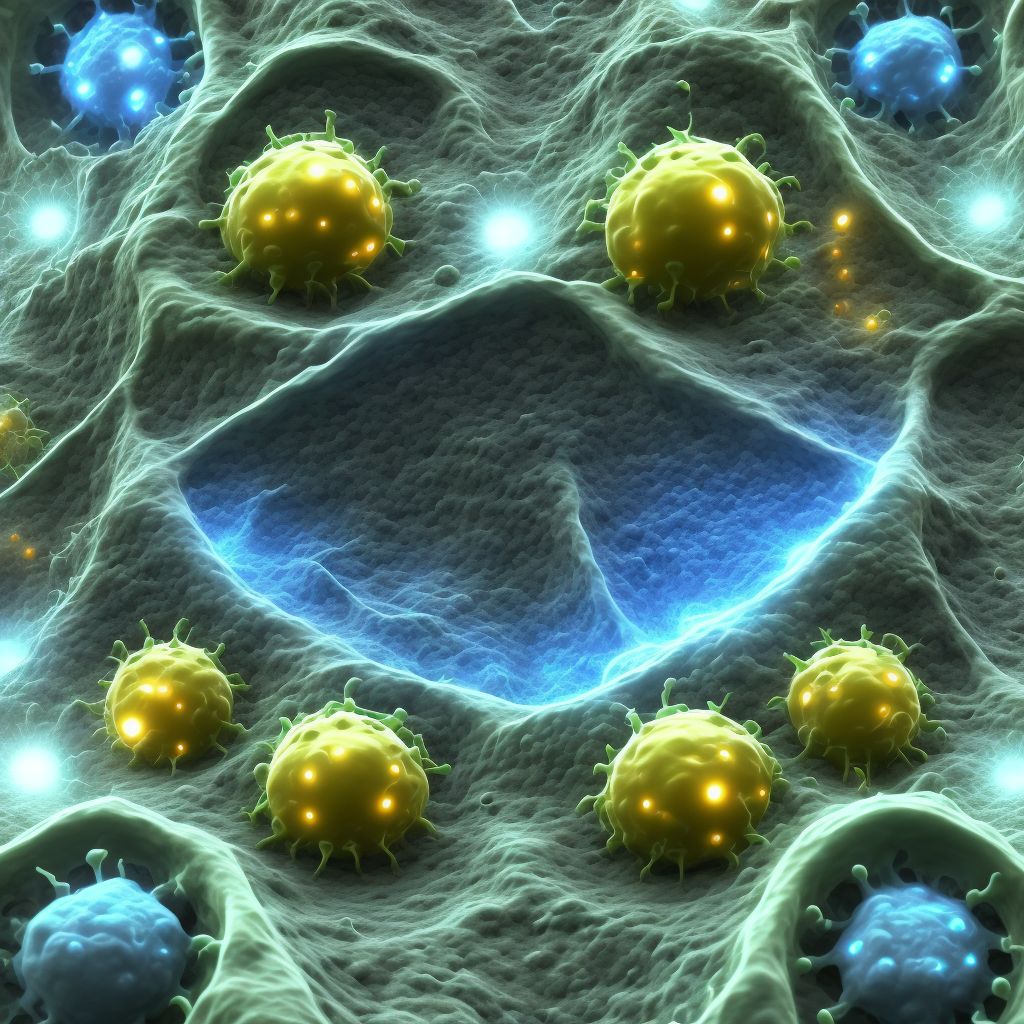 Chronic follicular conjunctivitis, bilateral digital illustration