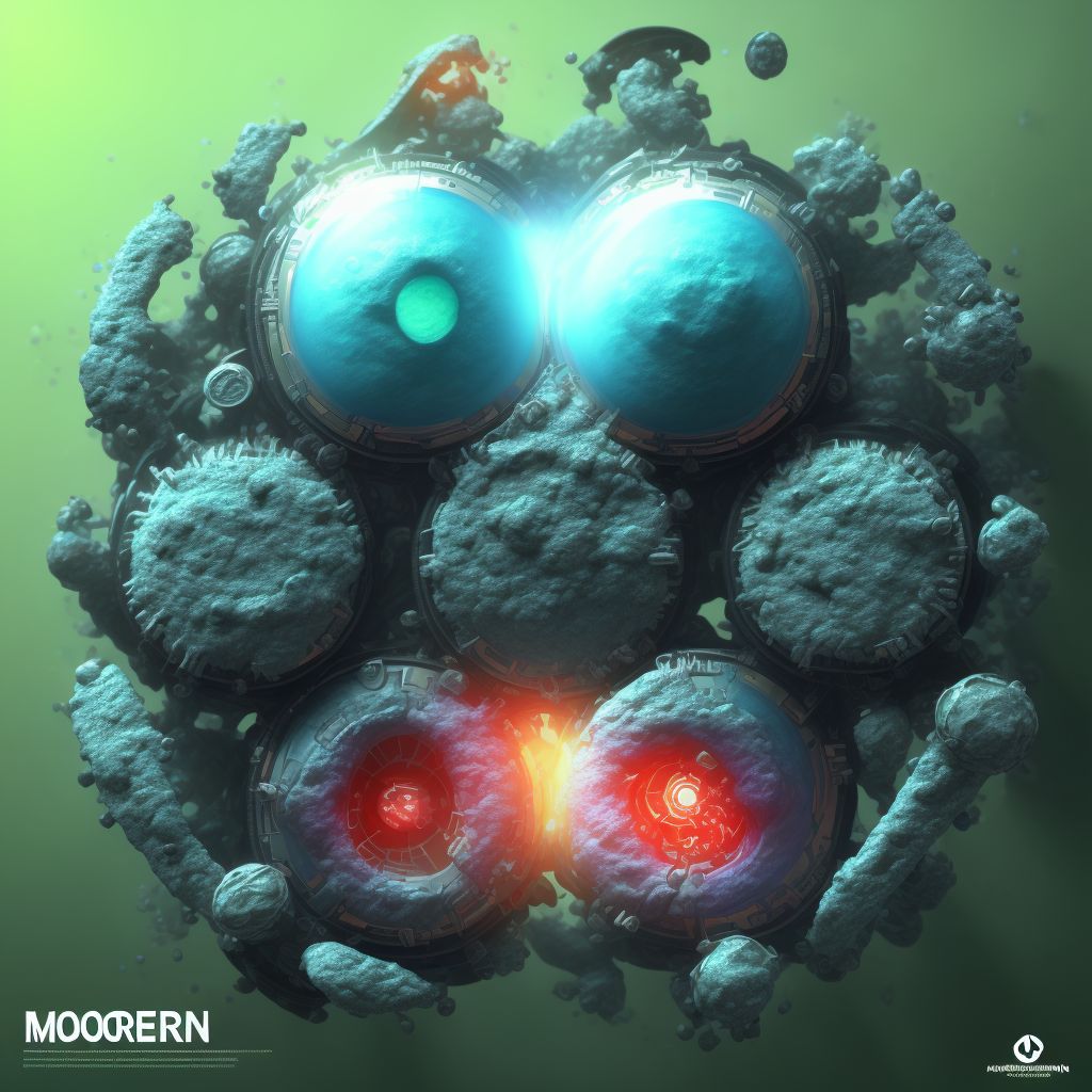 Mooren's corneal ulcer, bilateral digital illustration