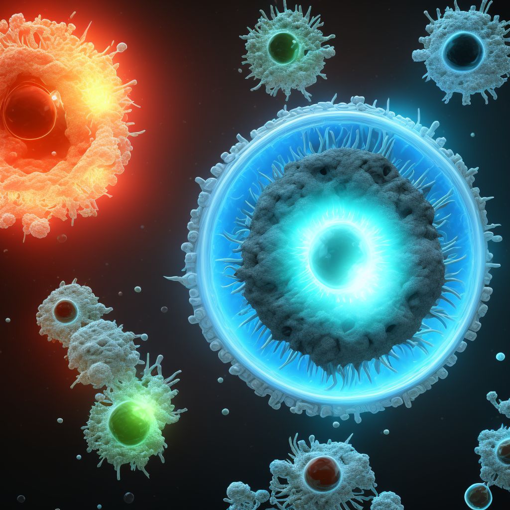 Age-related nuclear cataract, bilateral digital illustration