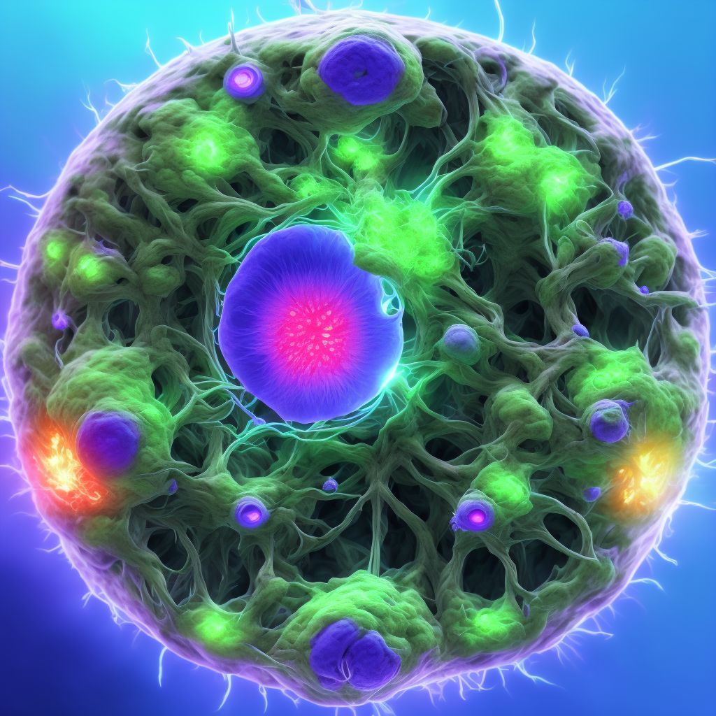 Focal chorioretinal inflammation, peripheral, bilateral digital illustration