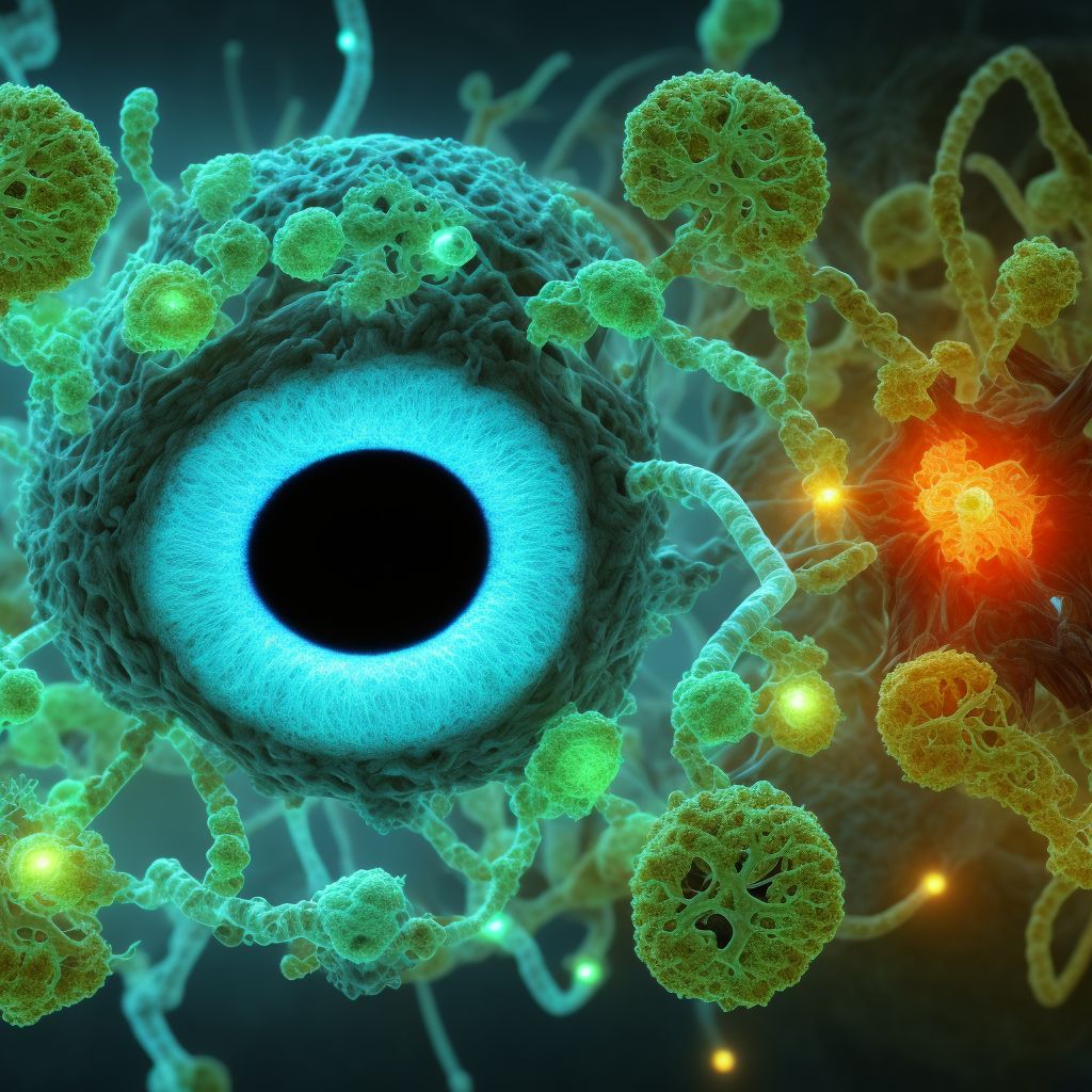 Choroidal degeneration, unspecified, bilateral digital illustration